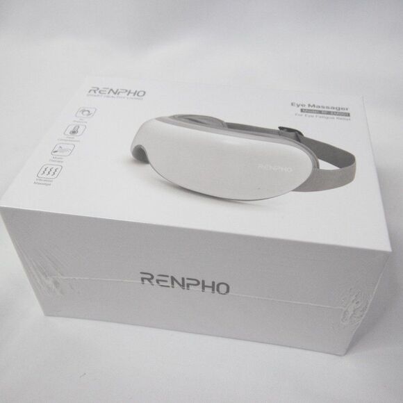 NWT RENPHO Eye Massager with Heat Bluetooth Music, color: black - Picture 13 of 15